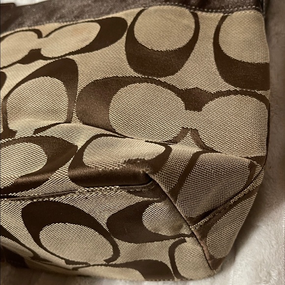 Coach Monogram Small Brown Bag 11957 - Picture 8 of 16